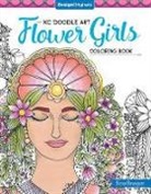 Krisa Bousquet, Bousquet Krisa, Krisa Brousquet - KC Doodle Art Flower Girls Coloring Book