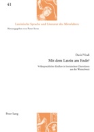 David Vitali - Mit dem Latein am Ende?