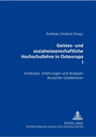Andreas Umland - Geistes- und sozialwissenschaftliche Hochschullehre in Osteuropa I