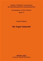 Brandenburgisches Landeshauptarchiv, Joachim Stephan - Die Vogtei Salzwedel