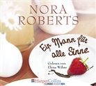 Nora Roberts, Elena Wilms - Ein Mann für alle Sinne, 5 Audio-CDs (Livre audio)