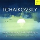 Peter I. Tschaikowski, Pjotr Iljitsch Tschaikowski, Peter Iljitsch Tschaikowsky - Sinfonien 4, 5, 6, 2 Audio-CD (Audio book)