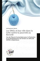 Joël Bayubasire Djanda - Les ONGs et leur rôle dans la lutte contre la pauvreté au Burundi