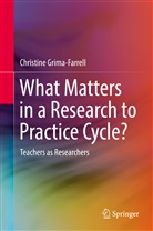 Christine Grima-Farrell - What Matters in a Research to Practice Cycle?