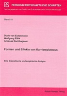 Dudo von Eckardstein, Wolfgang Elsik, Andreas Nachbagauer - Formen und Effekte von Karriereplateaus