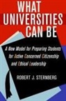 Robert J Sternberg, Robert J. Sternberg - What Universities Can Be