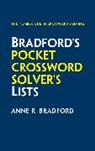 Anne R Bradford, Anne R. Bradford, Bradford Anne R., Collins Puzzles - Bradford's Pocket Crossword Solver's Lists