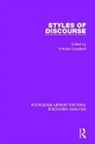 Nikolas Coupland, Nikolas (Cardiff University) Coupland, Nikolas (University of Wales Coupland, Nikolas Coupland - Styles of Discourse