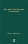 MacEachern, Margaret R Maceachern, Margaret R. MacEachern, MacEachern Margaret R. - Laryngeal Cooccurrence Restrictions
