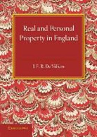 J. E. R. De Villiers - HISTORY OF LEGISLATION CONCERNING