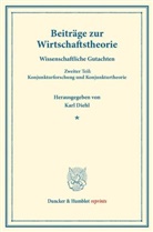 Kar Diehl, Karl Diehl - Beiträge zur Wirtschaftstheorie.