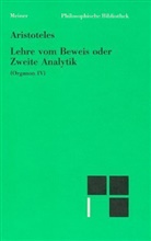 Aristoteles - Lehre vom Beweis oder Zweite Analytik