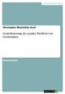 Christopher Maximilian Krull - Gentrifizierung als soziales Problem von Großstädten