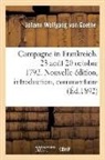 von Goethe-J, Johann Wolfgang von Goethe, Von goethe-j - Campagne in frankreich. 23 aout