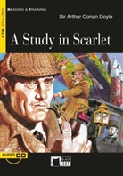 Arthur Conan Doyle, Arthur Conan (Sir) Doyle - A Study in Scarlet, w. Audio-CD