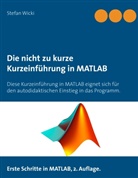 Stefan Wicki - Die nicht zu kurze Kurzeinführung in MATLAB