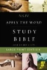 Thomas Nelson, Thomas Nelson, Zondervan - Nkjv, Apply the Word Study Bible, Large Print, Hardcover, Red Letter
