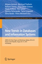 Petr ¿Aloun, Elena Baralis, Barbara Catania, Barbara Catania et al, Tania Cerquitelli, Ajantha Dahanayake... - New Trends in Databases and Information Systems
