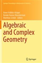 Anne Frühbis-Krüger, Remke Nanne Kloosterman, Remk Nanne Kloosterman, Remke Nanne Kloosterman, Matthias Schütt - Algebraic and Complex Geometry