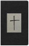 Holman Bible Staff - NKJV Ultrathin Reference Bible, Black/Gray Deluxe Leathertouch, Indexed