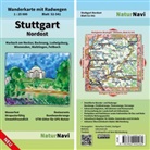NaturNav, NaturNavi - NaturNavi Wanderkarte mit Radwegen Stuttgart Nordost