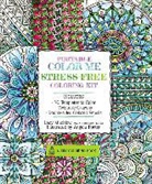 Lacy Mucklow, Angela Porter - Portable Color Me Stress-Free Coloring Kit: Includes Book, Colored Pencils and Twistable Crayons