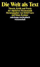 Garz, Garz, Detlef Garz, Klau Kraimer, Klaus Kraimer - Die Welt als Text