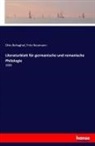 Ott Behaghel, Otto Behaghel, Fritz Neumann - Literaturblatt für germanische und romanische Philologie