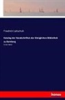 Friedrich Leitschuh - Katalog der Handschriften der Königlichen Bibliothek zu Bamberg