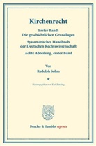 Rudolph Sohm, Rudolph Binding Sohm, Kar Binding, Karl Binding - Kirchenrecht.