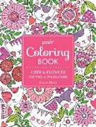 Susan Black, Black Susan - Posh Adult Coloring Book: Cats and Flowers for Fun & Relaxation