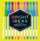 Bright Ideas, Chronicle Books, Nicola Ries Taggart - Bright Ideas 12 Neon and Glitter Colored Gel Pens