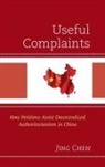 Chen, Jing Chen, Chen Jing - Useful Complaints