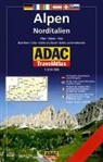 ADAC TravelAtlas Alpen, Norditalien. ADAC TravelAtlas Alps, Northern Italy. ADAC TravelAtlas Alpes, Italie du Nord. ADAC TravelAtlas Alpi, Italia settentrionale