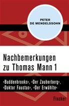 Peter Mendelssohn, Peter de Mendelssohn - Nachbemerkungen zu Thomas Mann (1)