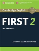 Cambridge English First 2: Student's Book with answers