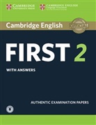 Cambridge English First 2: Student's Book with answers and downloadable Audio