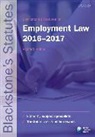 Richard Kidner, Richard Kidner - Blackstone''s Statutes on Employment Law 2016-2017