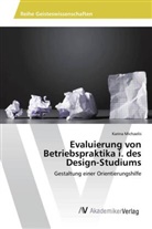 Karina Michaelis - Evaluierung von Betriebspraktika i. des Design-Studiums