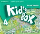 Caroline Nixon, Caroline Tomlinson Nixon, Michael John Tomlinson - Kid''s Box for Spanish Speakers Level 4 Class Audio Cds (4) (Audio book)
