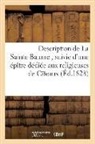 Olive - Description de la sainte baume,