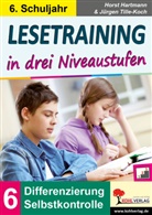 Horst Hartmann, Jürgen Tille-Koch - Lesetraining in drei Niveaustufen / Klasse 6