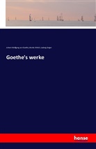 Morit Ehrlich, Moritz Ehrlich, Geiger, Ludwig Geiger, Johann Wolfgang vo Goethe, Johann Wolfgang von Goethe - Goethe's werke