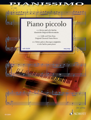 Hans-Günter Heumann - Piano piccolo - 111 kleine und sehr leichte klassische Original-Klavierstücke. Klavier.