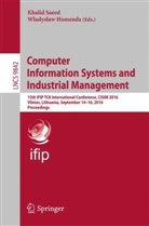 Homenda, Homenda, W¿adys¿aw Homenda, Wladyslaw Homenda, Władysław Homenda, Khali Saeed... - Computer Information Systems and Industrial Management