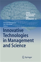 Ryszar Klempous, Ryszard Klempous, Nikodem, Nikodem, Jan Nikodem - Innovative Technologies in Management and Science
