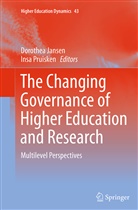 Dorothe Jansen, Dorothea Jansen, Pruisken, Pruisken, Insa Pruisken - The Changing Governance of Higher Education and Research