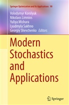 Volodymyr Korolyuk, Nikolao Limnios, Nikolaos Limnios, Yuliya Mishura, Yuliya Mishura et al, Lyudmyla Sakhno... - Modern Stochastics and Applications