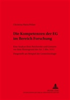 Christina Maria Pelzer, Bernhard Kempen - Die Kompetenzen der EG im Bereich Forschung