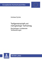 Andreas Dymke - Tarifgemeinschaft und mehrgliedriger Tarifvertrag